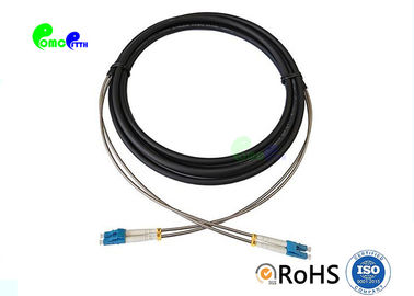 LC To LC Duplex Outdoor CPRI Optic Fiber Patch Cable OS1 OS2 OM1 OM2 OM3 For FTTA Fiber Jumper Patch Cord