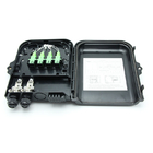 Factory Supply 8 core ftth box PLC splitter optical distribution box 8 Ports Fiber box outdoor