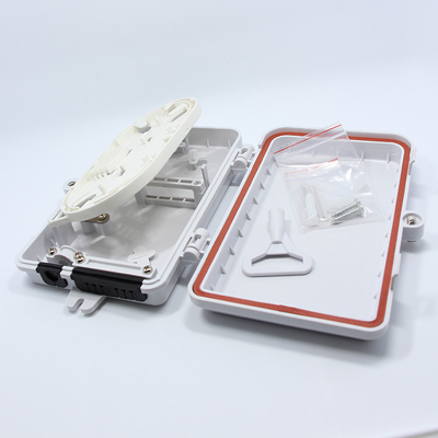4 Core Fiber Optic Terminal Box PLC Splitter Waterproof For Ftth